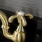 Kingston Brass Bridge Bathroom Faucet with Brass Pop-Up, Brushed Brass KS7977TX - alternate 5